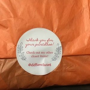 Poshmark Resaler. Thank you stickers customizable.